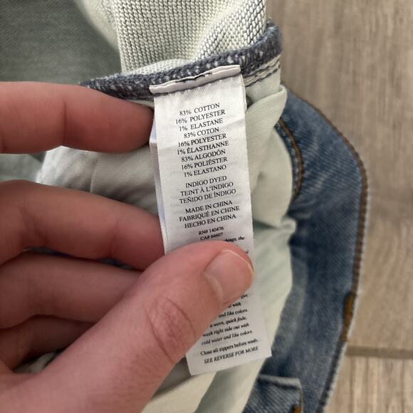 Faherty Men's Ocean Washed Denim Pacific Straight Leg Jeans 36/30 Stretch - Picture 5 of 5